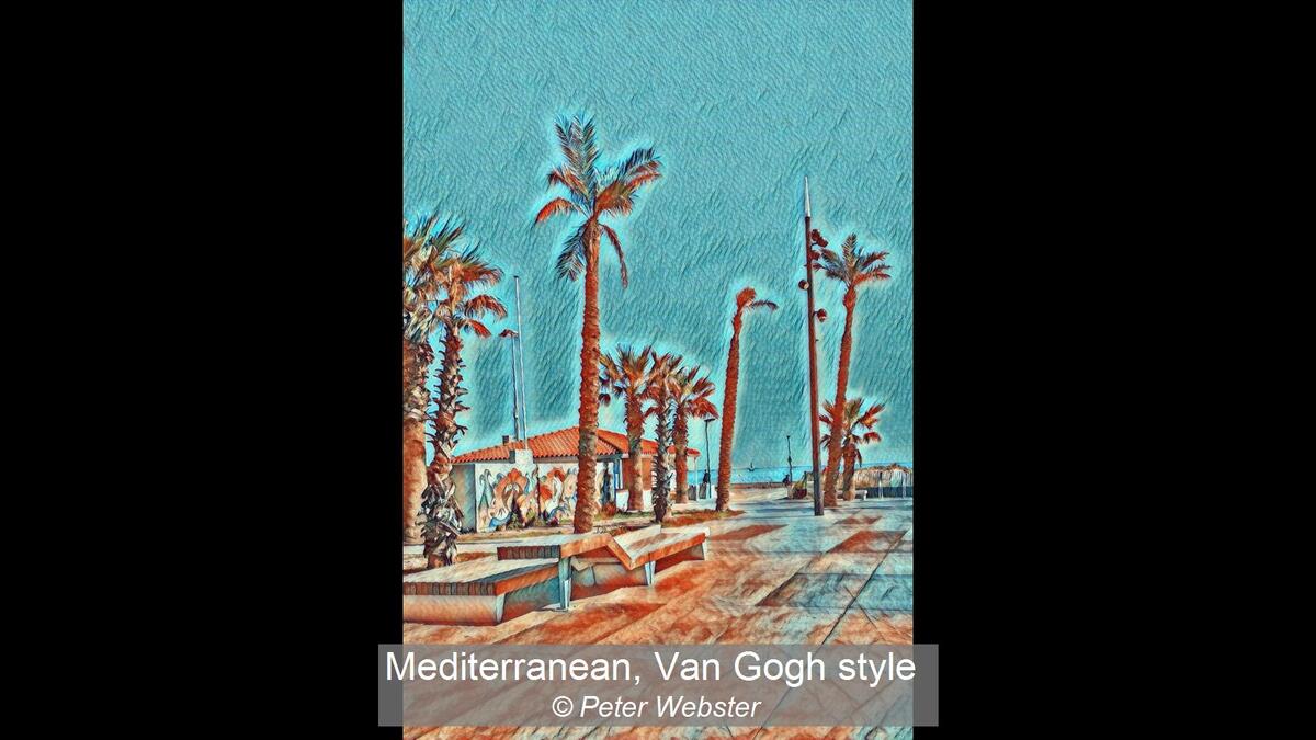 51_Mediterranean, Van Gogh style_Peter Webster